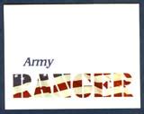 "Army Ranger" with flag lettering - box set of 10 notecards: cards4heroes.com, LLC