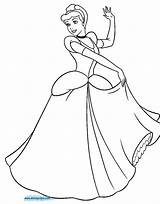 Cinderella Coloring Pages  Disneyclipscom sketch template
