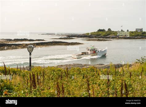 Bailey Island Maine Stock Photo - Alamy