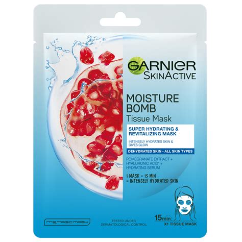 Køb Garnier Skin Active Moisture Bomb Tissue-Mask 1stk - Matas