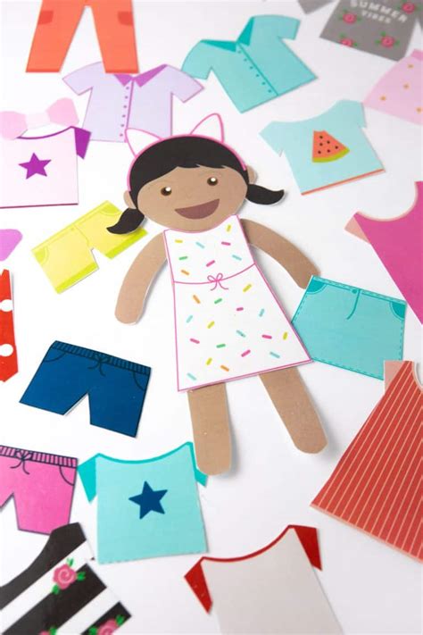 Printable Paper Doll Cutouts