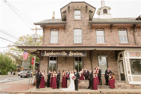 Lambertville Station Inn Wedding Photos | Lela and Carson