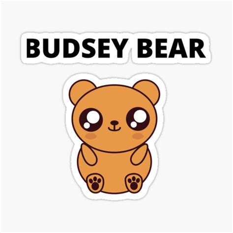 "Blush bear " Sticker for Sale by BilaVorona2B | Redbubble