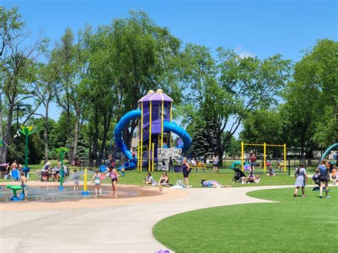 Rosewood Park is a Smash Hit With its 2-Story Slide & Cool Splash Pad ...