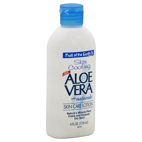 Skin Care Lotion, Aloe Vera, Skin Cooling, 4 fl oz (118 ml)