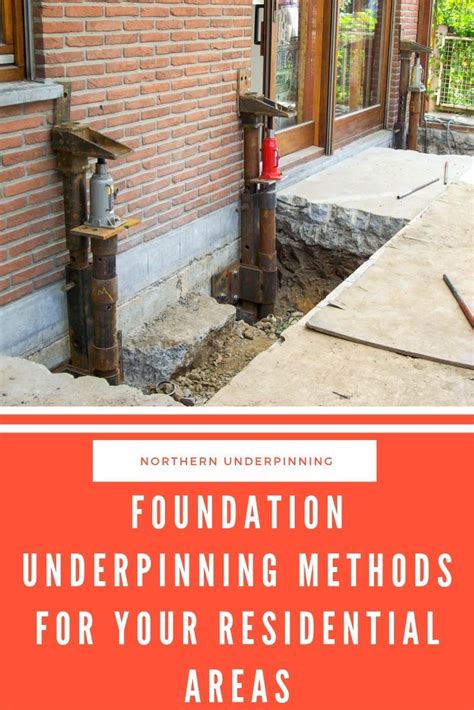 Foundation Underpinning Methods for Your Residential Areas | Northen Underpinning | Underpinning ...