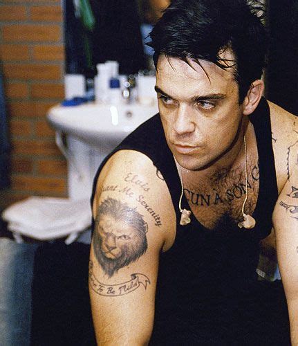 Picture of Robbie Williams | Robbie williams tattoos, Robbie williams, Robbie