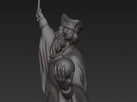 ArtStation - Wizard statue 3D print model | Resources