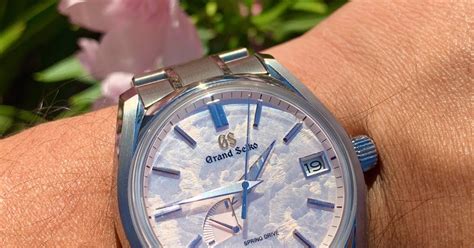 The Grand Seiko SBGA413 ("Cherry Blossom")