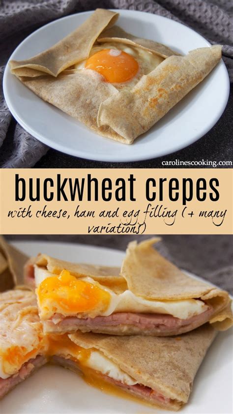 Buckwheat crepes - Caroline's Cooking