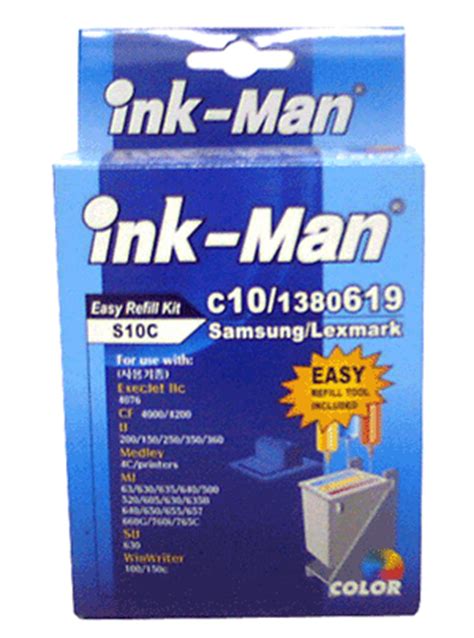 Printer Refill Inks - Refill ink Kits for HP - Lexmark Canon and Epson by InkMan UK