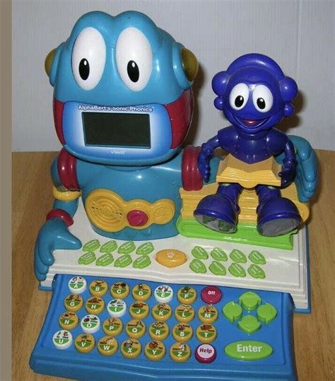 Vtech AlphaBert & Sprocket Ready to Read Robots Sonic Phonics ...