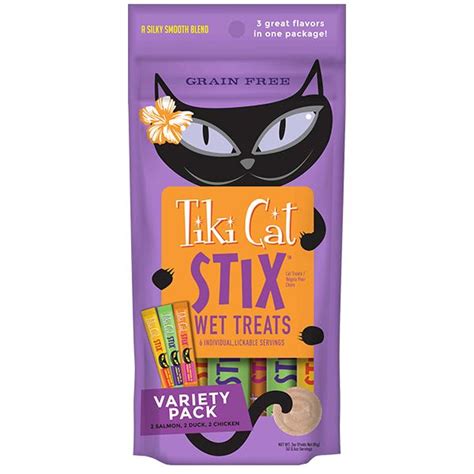 Treats Unleashed | Tiki Cat Tiki Cat Mousse Stix - Variety Pack