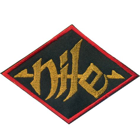 NILELogo(Embroidered Patch) | Postarmagedon Metal Distribution - Metal Online Shop