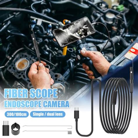 WIFI ENDOSCOPE INSPECTION Camera HD Borescope LED Light 7.9mm For Android Phone $36.95 - PicClick AU