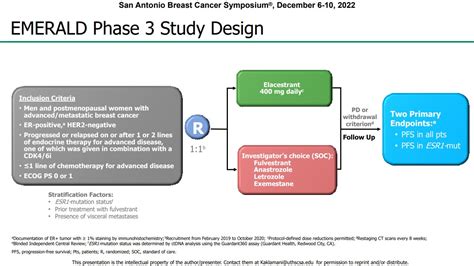 Oncology Brothers on Twitter: "3. #EMERALD trial for #Elacestrant HR+ ...