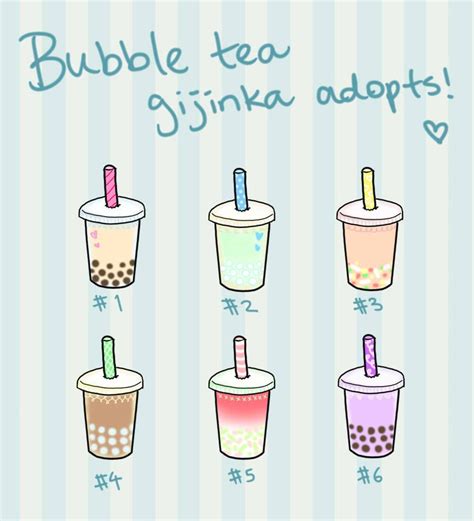 Boba Tea Drawing The sweet and creamy bubble teas you buy in the stores are usually flavored ...