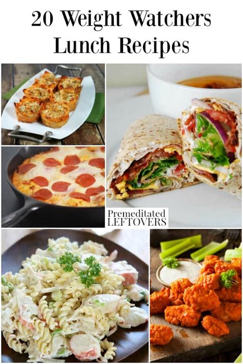 20 Weight Watchers Lunch Recipes and Ideas with Points