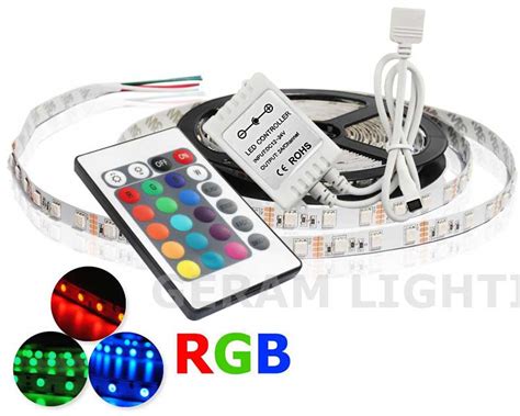 LED Strip Light Wireless Infrared 24 Keys IR Remote Controller