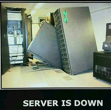 Server Is Down Meme