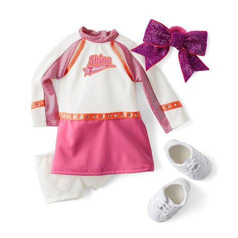 American Girl Joss’s Cheer Competition Outfit For 18" Dolls | Doll ...