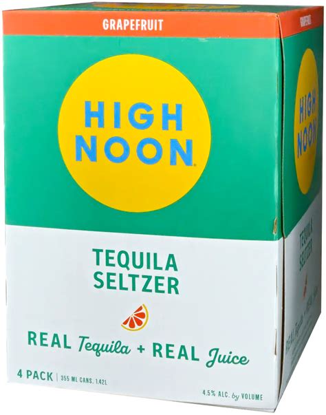 High Noon Grapefruit Tequila Seltzer