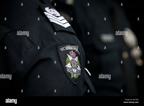 Victoria Police uniform, Melbourne Stock Photo - Alamy