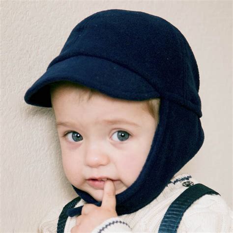 Darling Vintage Style baby or Newborn Boys fleece Bonnet Hat Fleece Bonnet, Bonnet Hat, Fleece ...