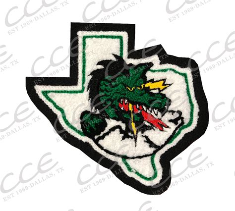 Southlake Carroll Dragon Mascot – SSR Jackets Patch Store