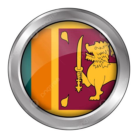 Badge Sri Lanka National Football Team Vector, Football, Flag, Sri ...