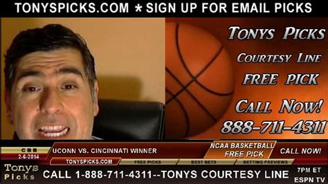 Cincinnati Bearcats vs. Connecticut Huskies Pick Prediction NCAA College Basketball Odds Preview ...