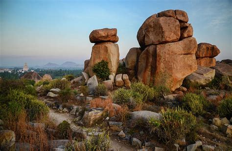 Hampi, Karnatka, India At Sunrise Photograph by Matthew P. Wicks - Fine ...