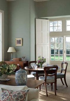 Paint: Green Blue, Farrow & Ball Green Dining Room, Living Room Green, Green Rooms, Living Room ...