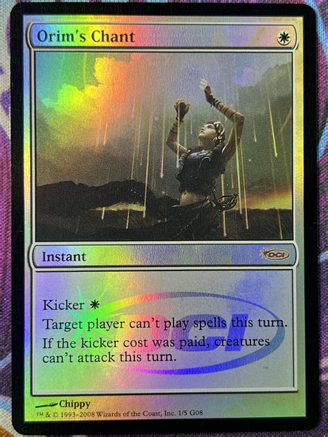 Orim’s Chant G08 Foil – Bootleg Mage