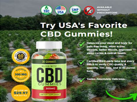 Regenerate CBD Gummies: Bliss Blitz CBD Gummies Canada Shocking Result It Is Safe!