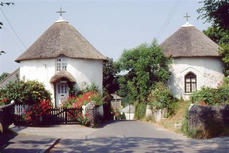 Veryan | The round houses in the Cornish village of Veryan a… | Flickr