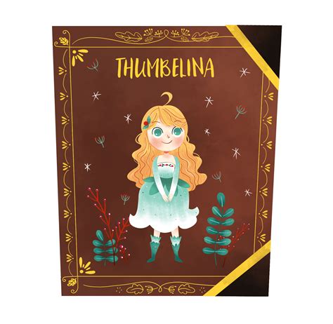 Thumbelina fairy tale illustration on Behance