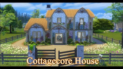 | SIMS 4 | 💐Cottagecore💐 | Speed build - YouTube