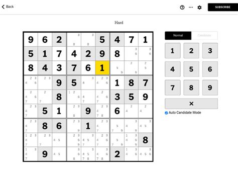 Sudoku - New York Times Number Puzzles - The New York Times | PDF