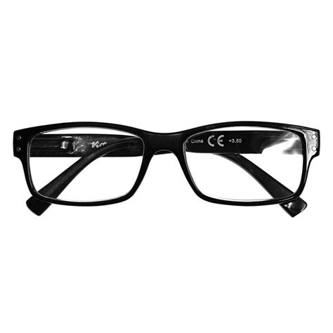 Black Reading Glasses (Square) – Vistavisionoptics