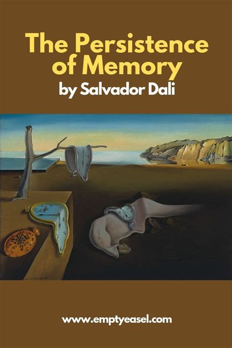 Salvador dali painting the persistence of memory meaning - westsem