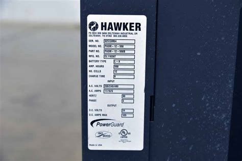 Hawker Power Guard HD Battery Charger | Boggs Equipment