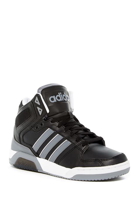 Lyst - adidas Originals Neo Hi-top Sneaker in Black for Men