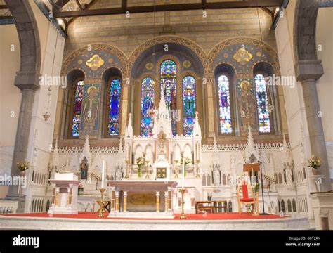 The alter of Saint Senan's Roman Catholic Church in Kilrush County ...