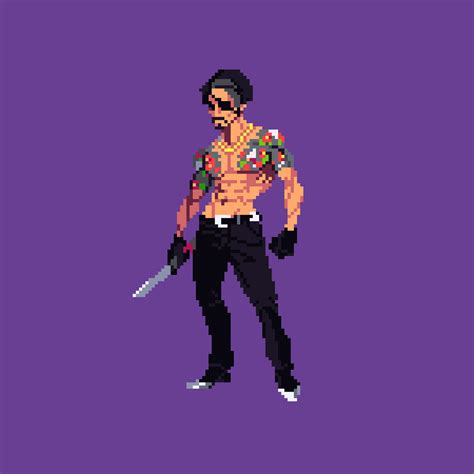 Majima Everywhere | Cool pixel art, Pixel art characters, Pixel art design