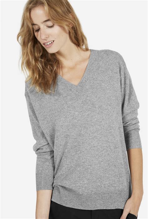 With long everlane v neck cashmere sweater women jacket juniors Burlington | Women's t shirts ...