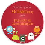 Valentine's Day Gift Stickers by Little Lamb Designs (Cute Monsters): More Than Paper