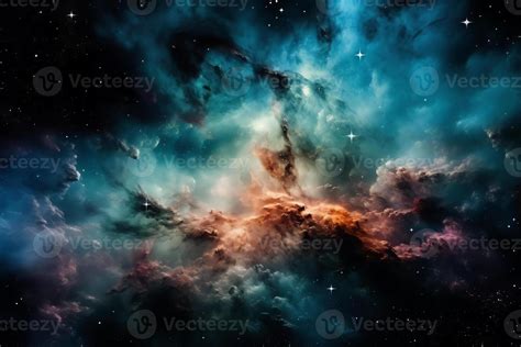 Colorful galaxy cloud nebula in the universe, wallpaper. 23007997 Stock ...