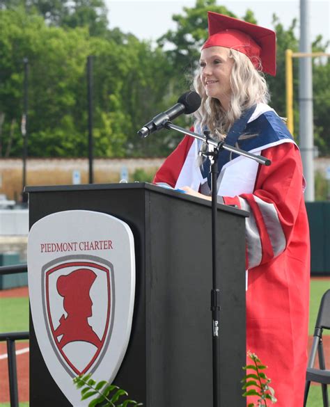 Faces of the 2023 Piedmont Charter School Commencement