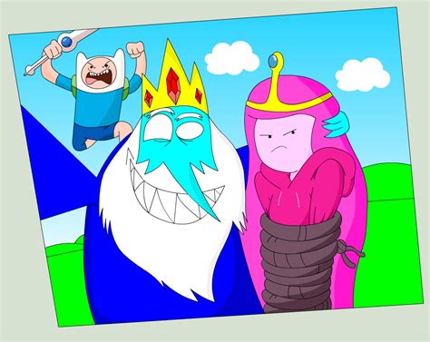 Ice king and princess bubblegum selfie by Yojama on DeviantArt